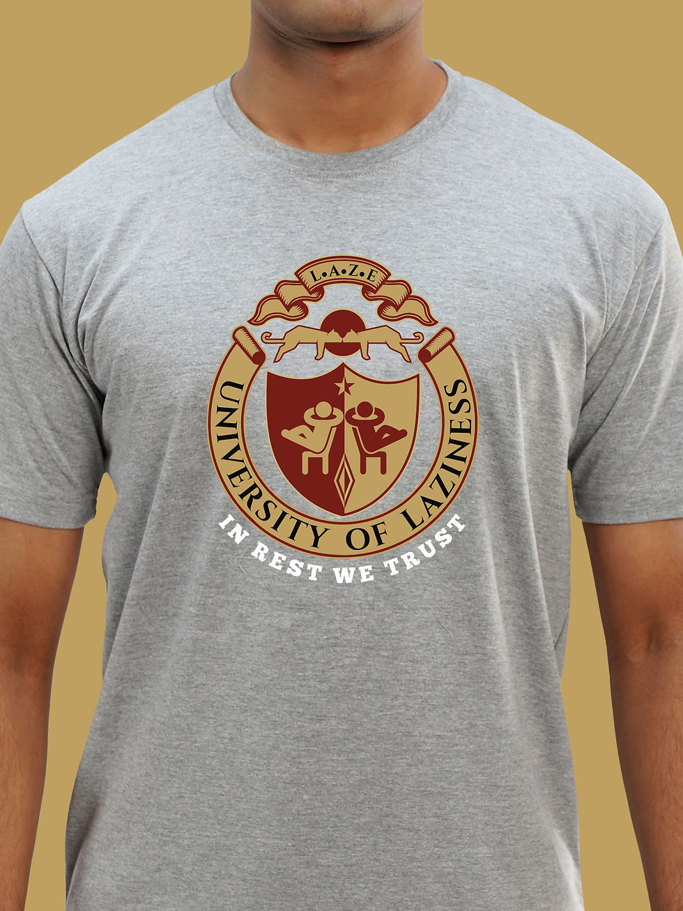 Thumbnail: LAZINESS UNIVERSITY - CAMPUS WEART-SHIRT