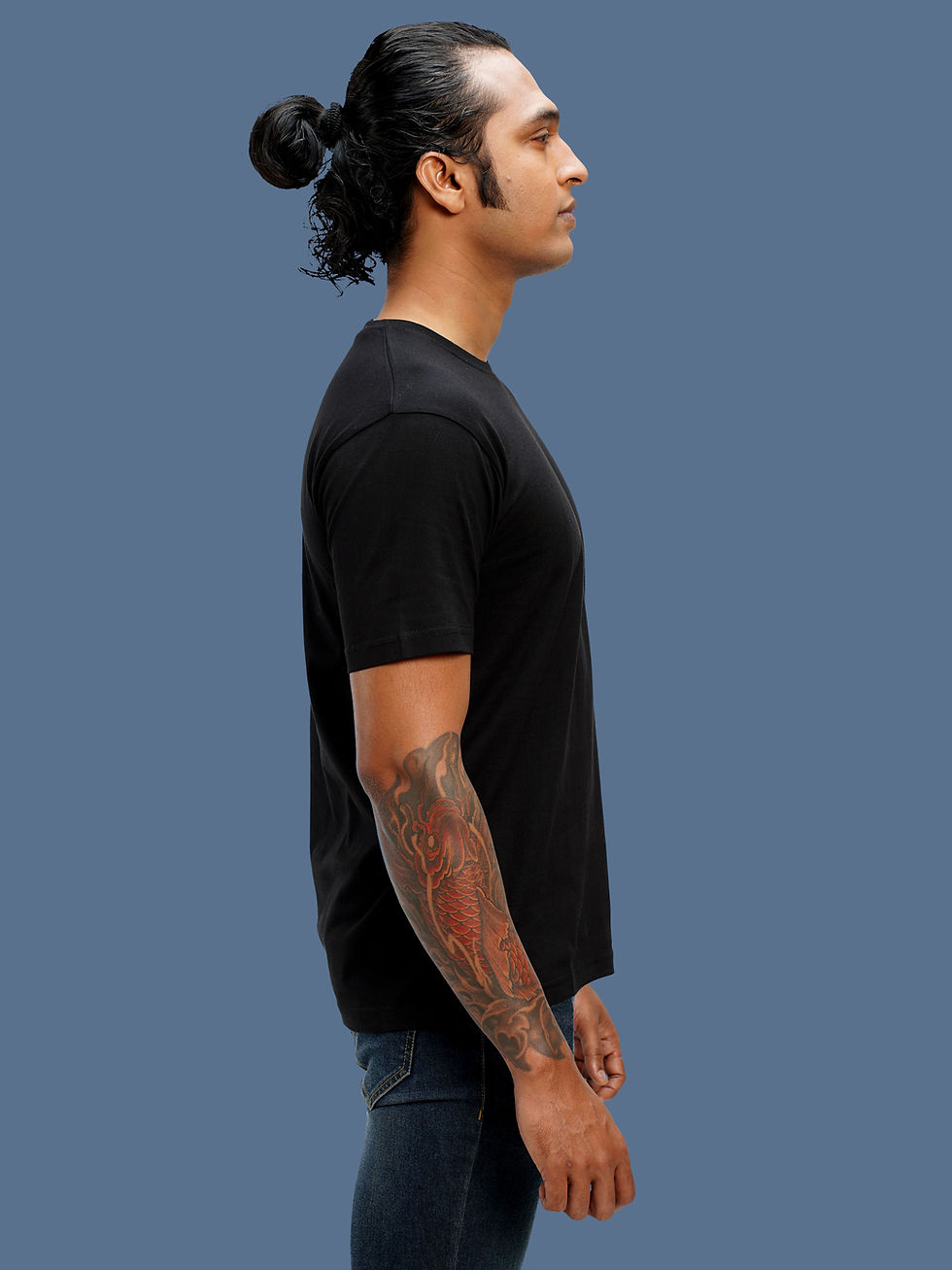 Thumbnail: CAUTION, HIGHLY INTELLIGENT - NEGATIVITY T-SHIRT SIDE