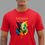 Thumbnail: Ganesha Dharma Red T-Shirt - Front Zoom