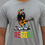 Thumbnail: Reggae - Grey Melange, Round Neck, Musical T-Shirt - Front View Zoom