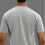 Thumbnail: Rickshaw - The Retro Classic Ride - Grey Melange Awesome T-Shirt - Back