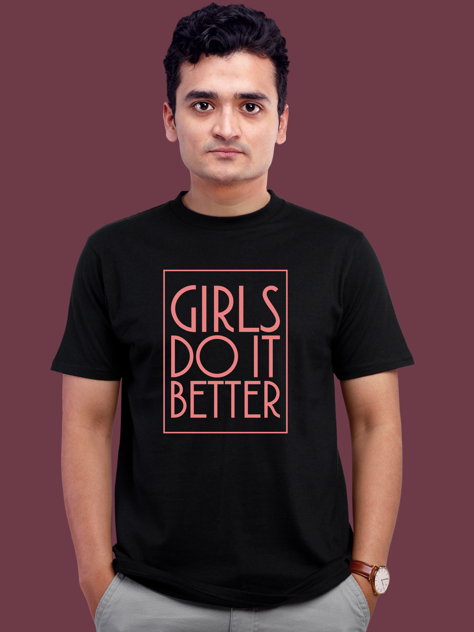 GIRLS DO IT BETTER - NAUGHTY T-SHIRT FRONT