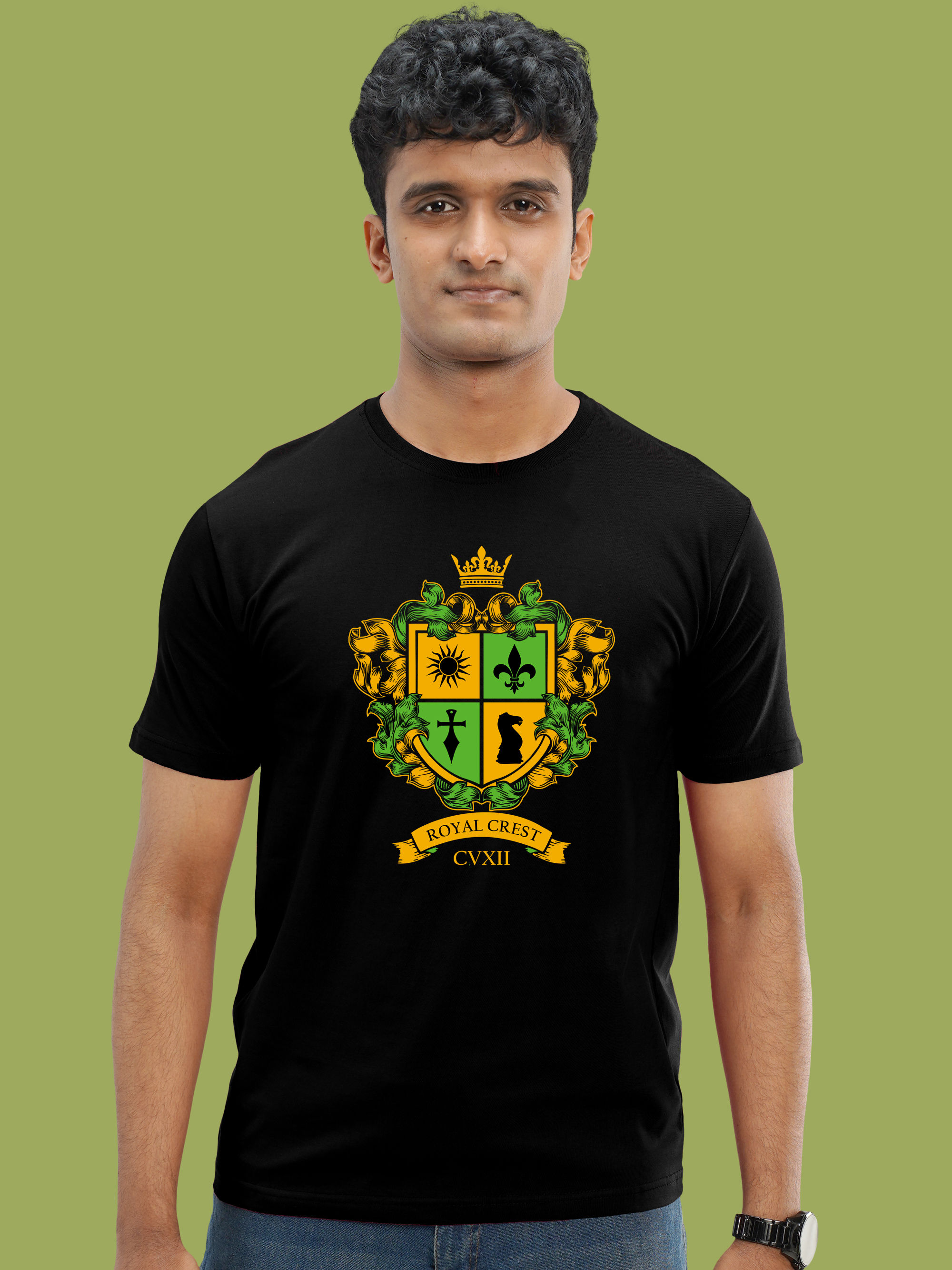 ROYAL CREST - AWESOME T-SHIRT FRONT