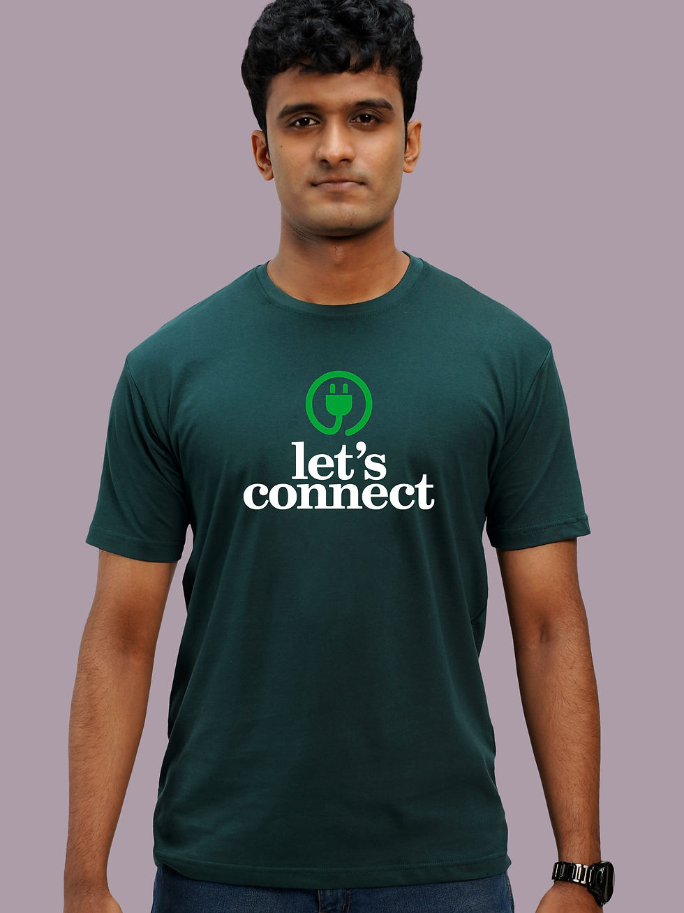 Thumbnail: LET'S CONNECT - CAMPUS WEAR T-SHIRT