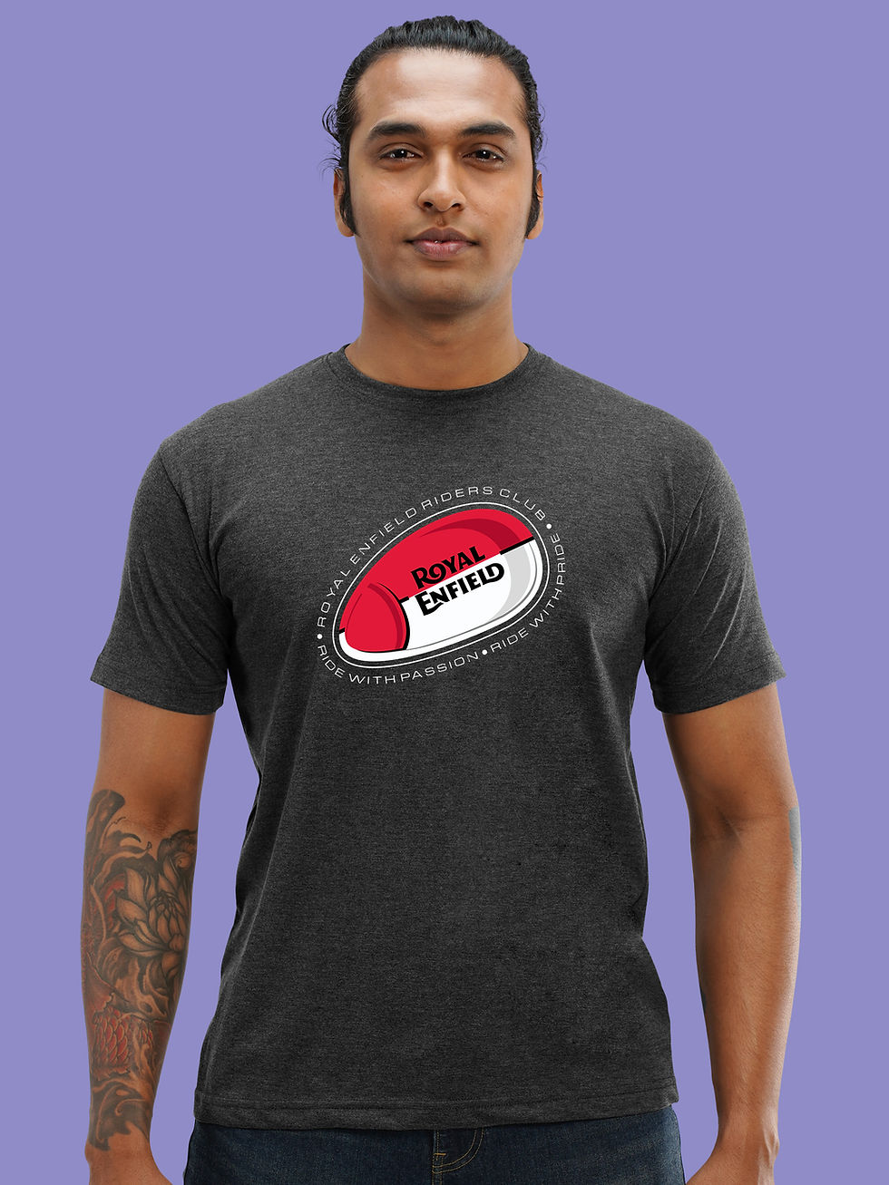 Thumbnail: ROYAL ENFIELD RIDERS CLUB BIKER T-SHIRT