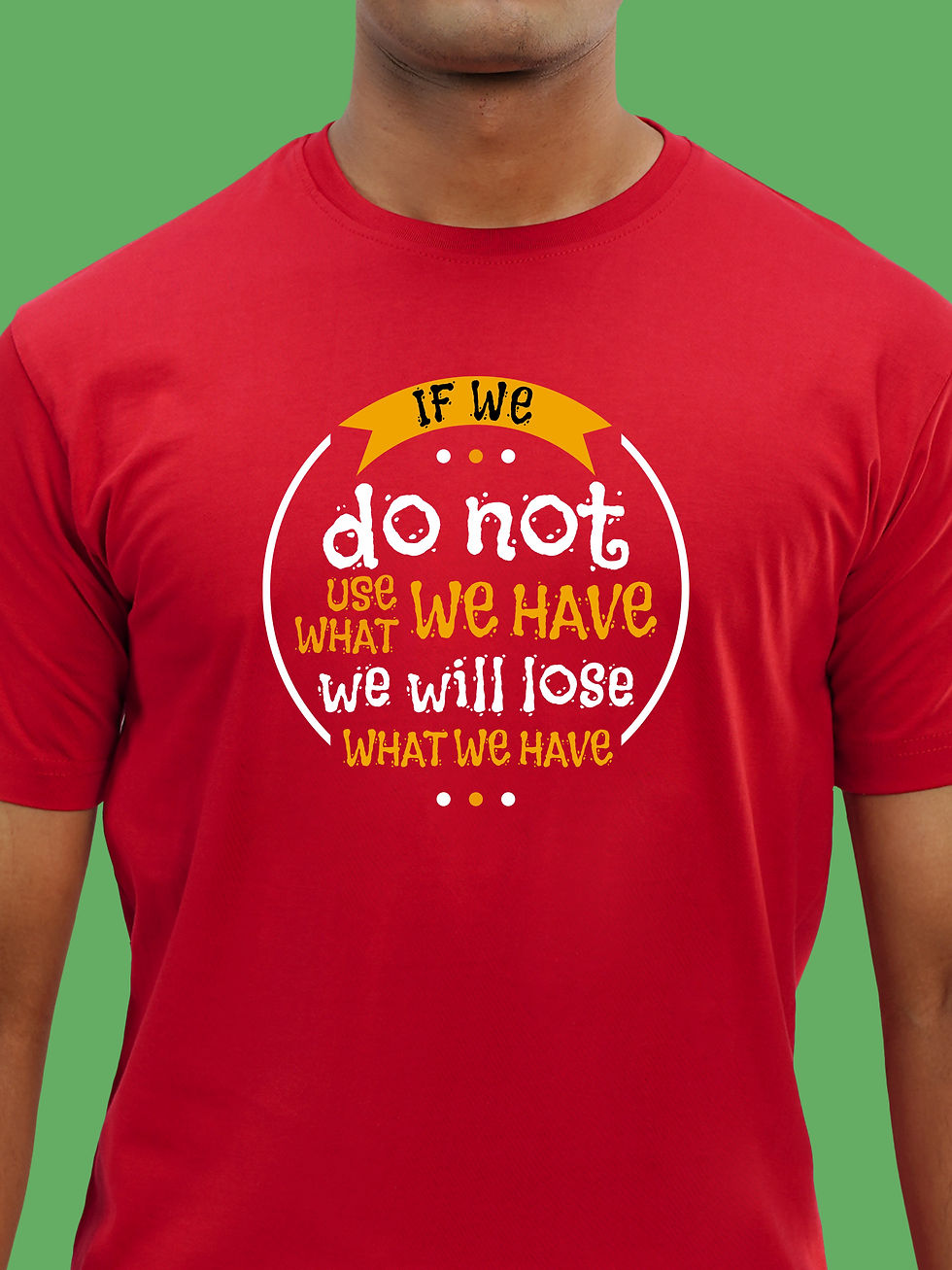 Thumbnail: USE WHAT WE HAVE - RECOVERY T-SHIRT