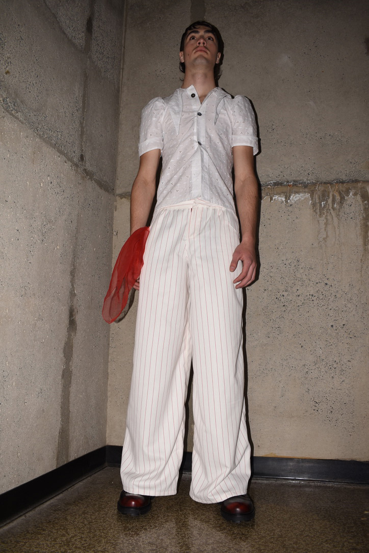 Thumbnail: St Denis Jeans Pinstripe Jeans