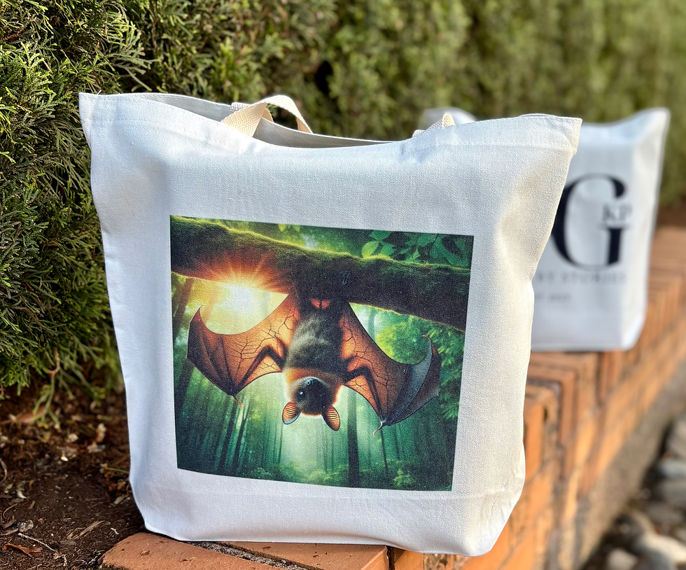 Thumbnail: Limited Edition! Fueled By Stories Original Canvas Tote
