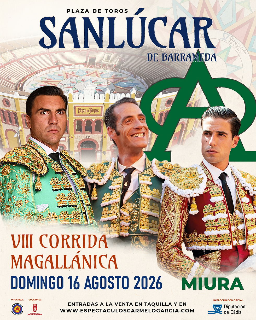Cartel VIII Corrida Magallanica Sanlúcar de Barrameda 2026