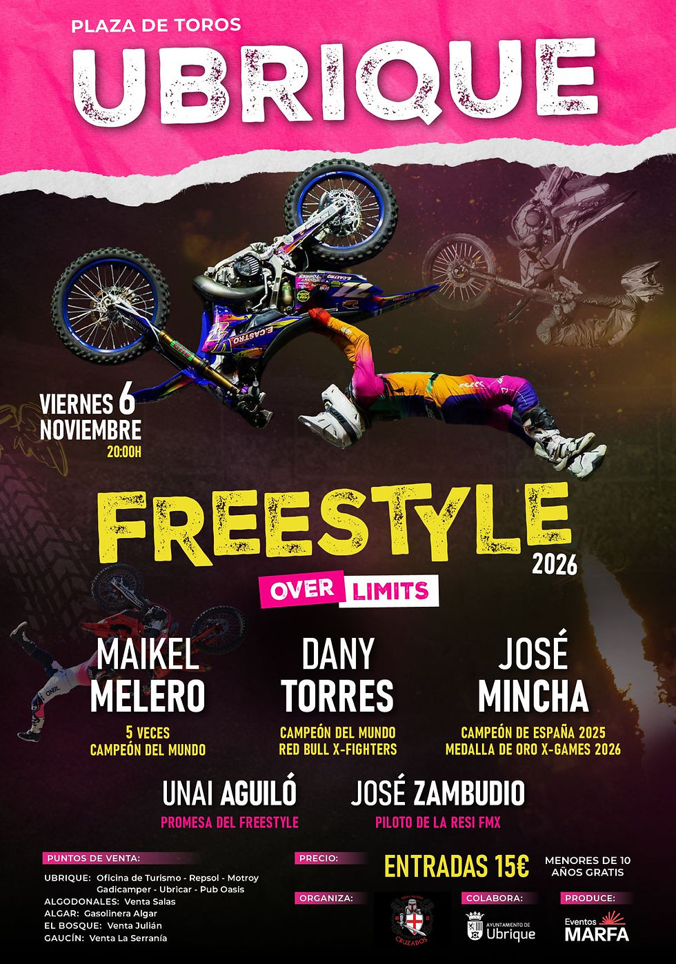 Freestyle Motocross Ubrique 2026