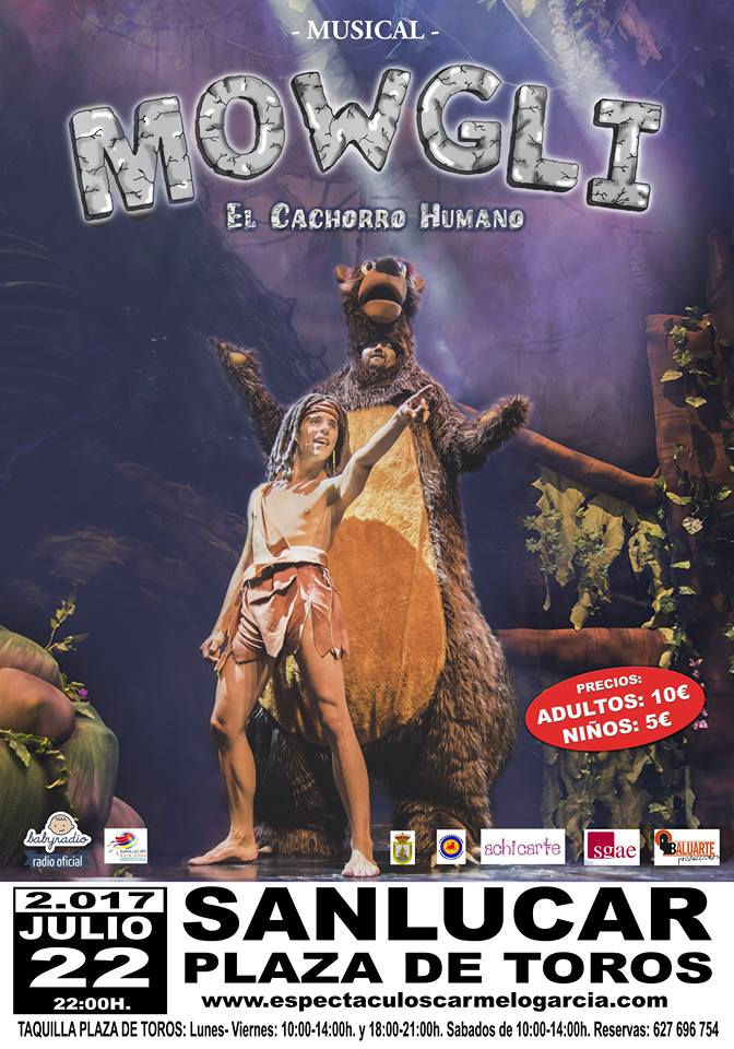 Musical Mowgli en Sanlúcar de Barrameda 2017