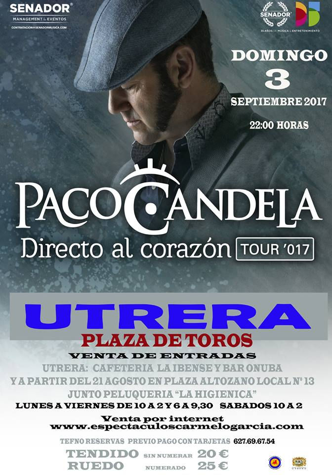 Paco Candela en Utrera 2017