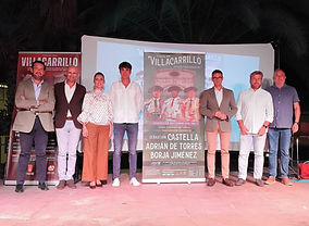 Villacarrillo presenta un cartel de figuras para la gran corrida de toros del próximo 13 de septiembre