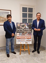 Presentación cartel concierto Paco Candela en ARACENA