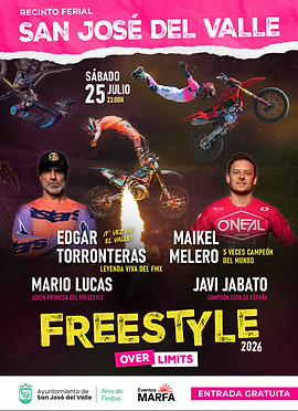 Freestyle Motocross San José del Valle 2026