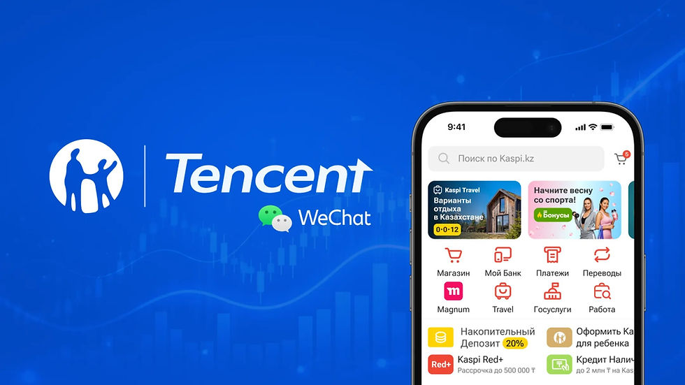 Tencent Входит В Капитал Kaspi.kz Вместе С Ломтадзе И Инвесторами Из США