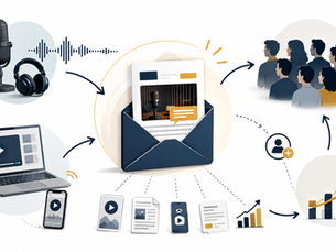 Der Newsletter als Podcast-Verlängerung: Wie Liquid Content E-Mail-Marketing füttert