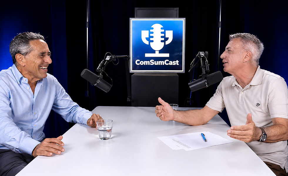 Radio und TV-Pionier Roger Schwainski zu Gast bi Reto Lipp im ComSumCast.