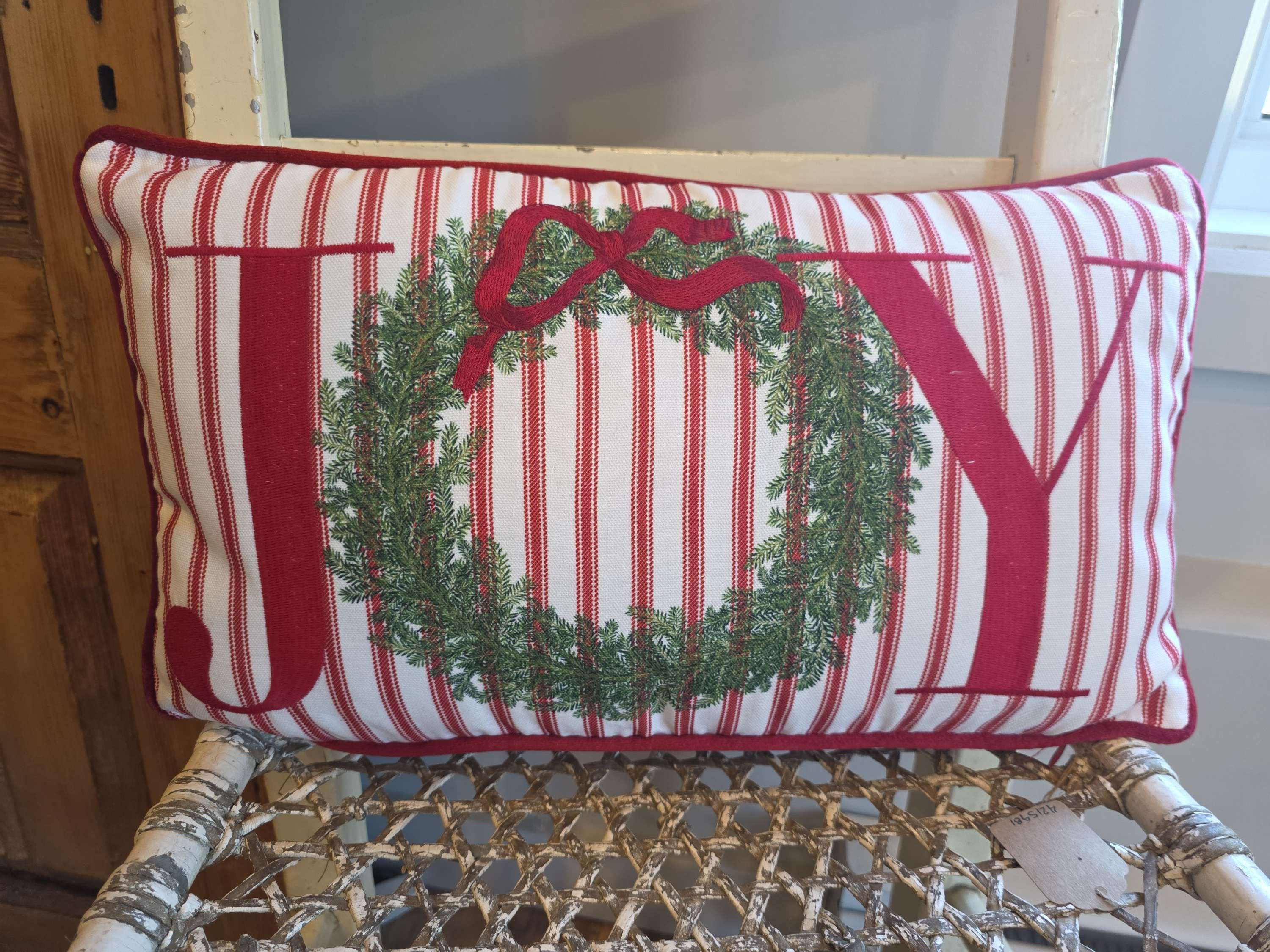 Coussin lombaire Joy brodé