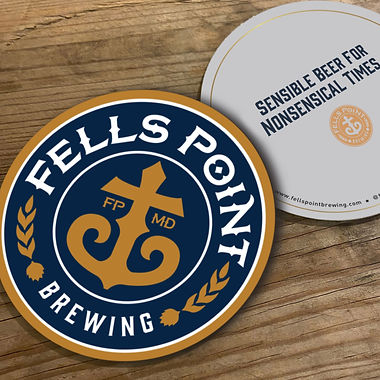 Fells Point Brewing Bar Coasters