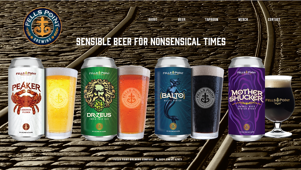 Fells Point Brewing brands