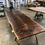 Thumbnail: Live Edge Bookmatch Dining Table - Black Walnut