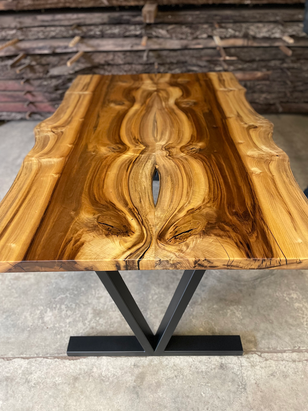 Thumbnail: Myrtle Bookmatch Dining Table