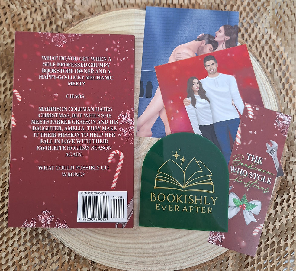 Thumbnail: The Bookworm Who Stole Christmas by Luna Peters