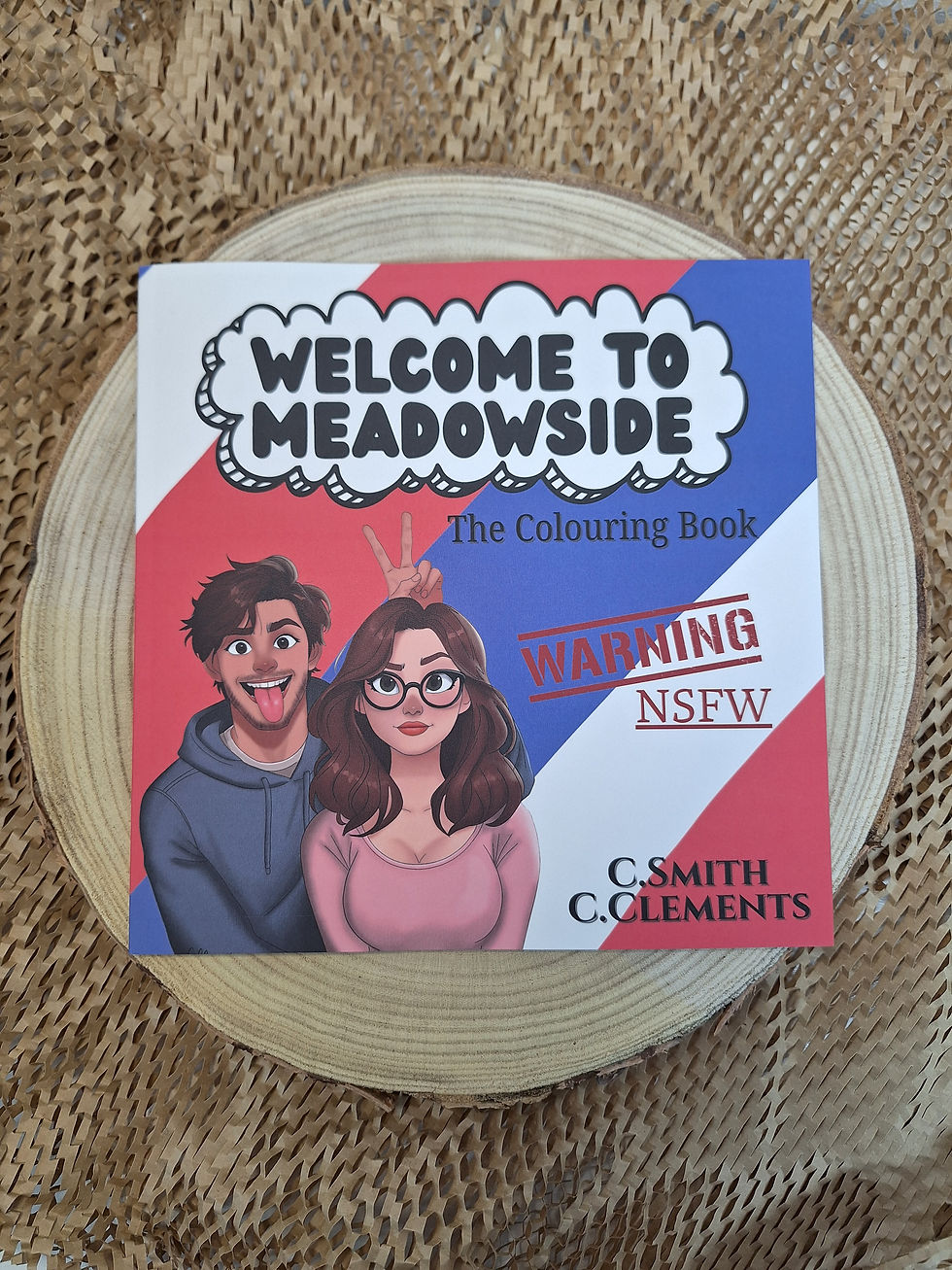 Meadowside NSFW Colouring Book by C. Smith (Signed)