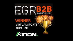 Kiron Interactive, EGR B2B Awards 2022에서 최고의 가상 스포츠 공급업체로 선정 (2022년 6월 20일) content media