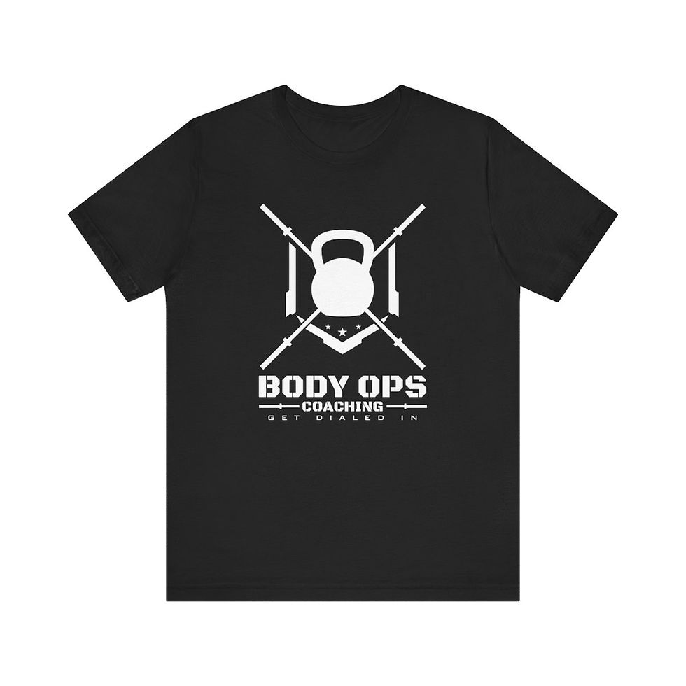 Thumbnail: Cross Bars Logo (White) T-Shirt