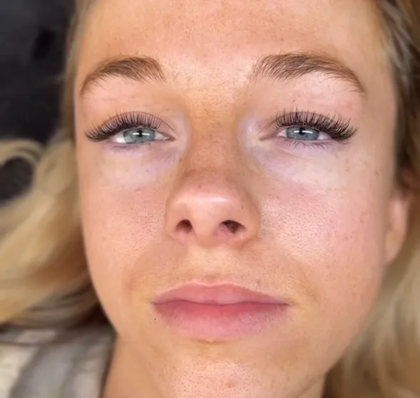 Classic lash extensions after photo from Revive Spa Southern Pines