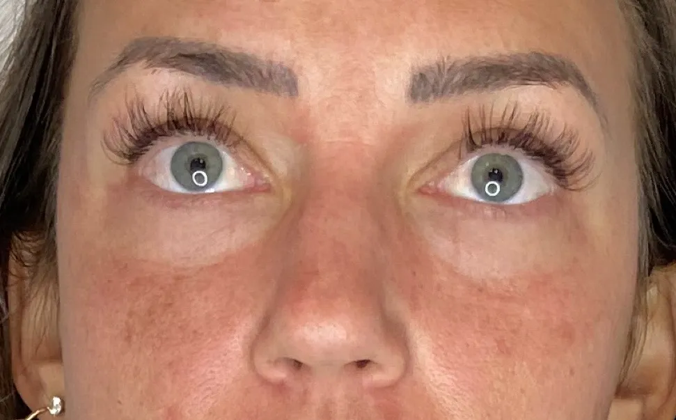 Lash lift and brow shaping service at Revive Spa Southern Pines