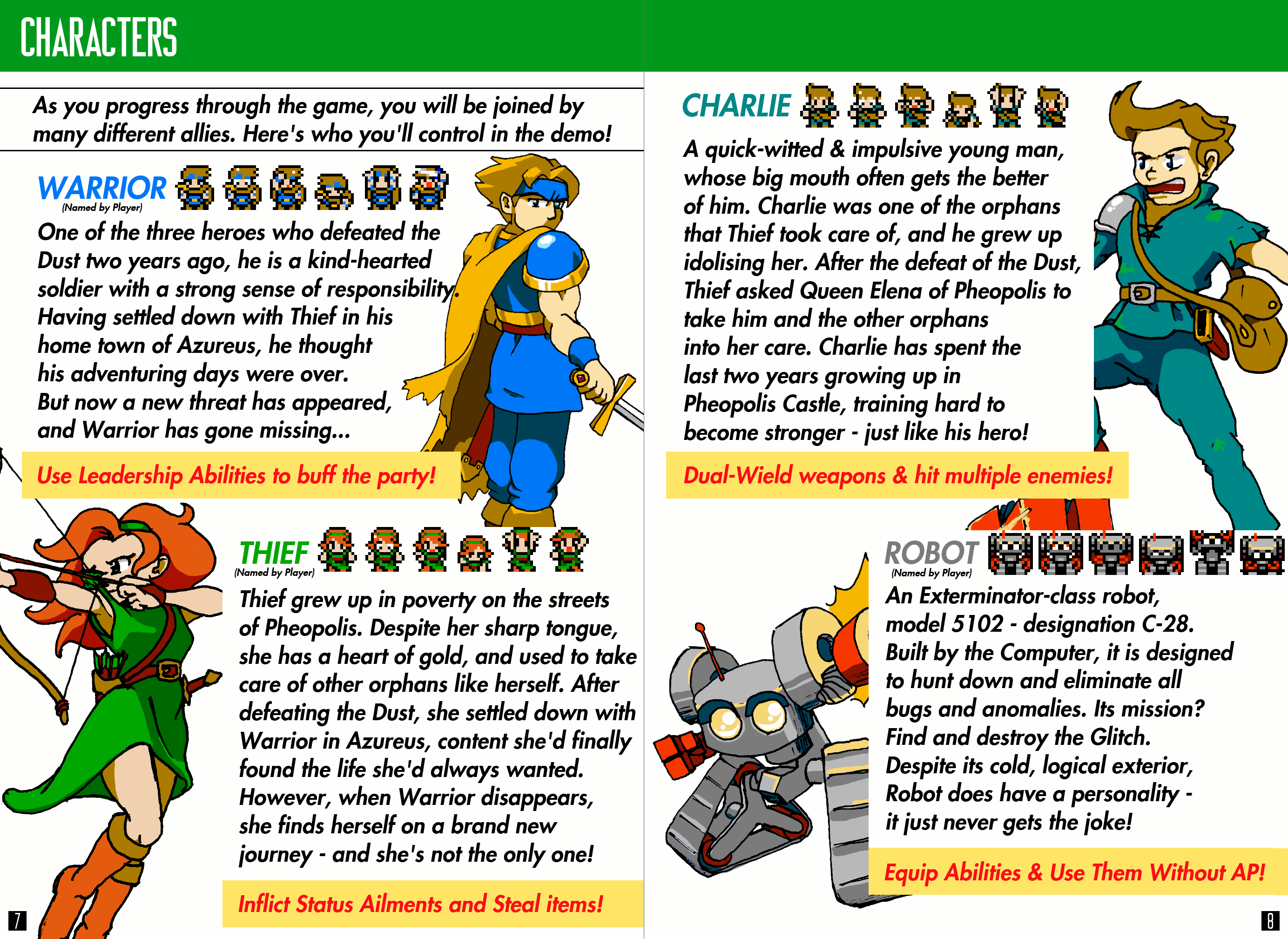 8-Bit Adventures 2 PR Instruction Manual 05