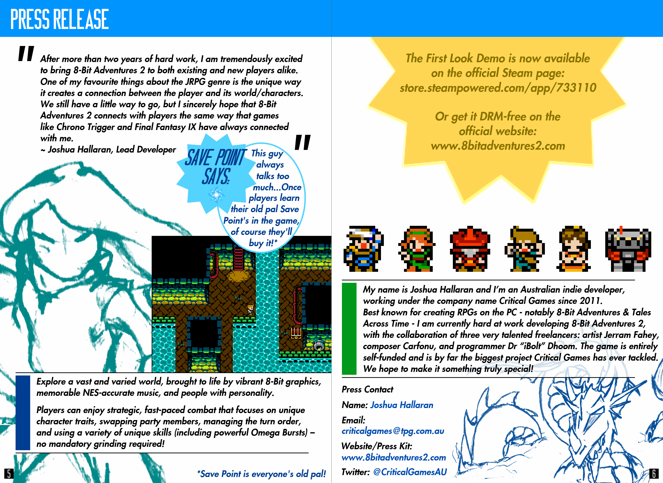 8-Bit Adventures 2 PR Instruction Manual 04