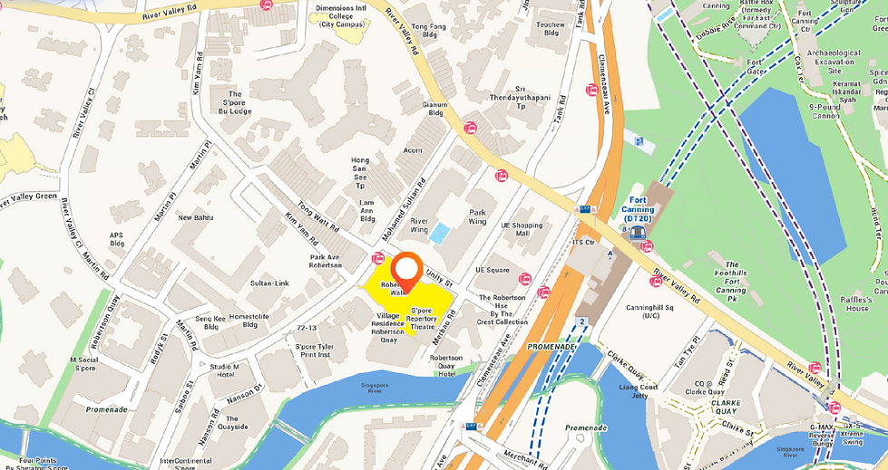 the ROBERTSON OPUS location map