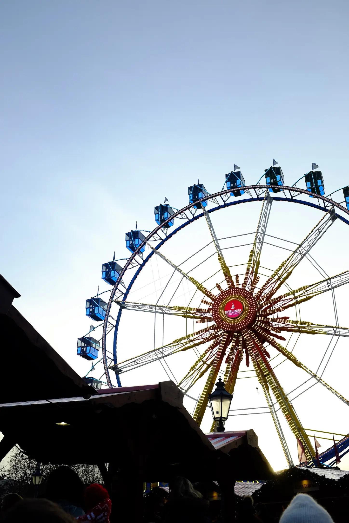 ferris wheel in Berlin at Christmas Market
