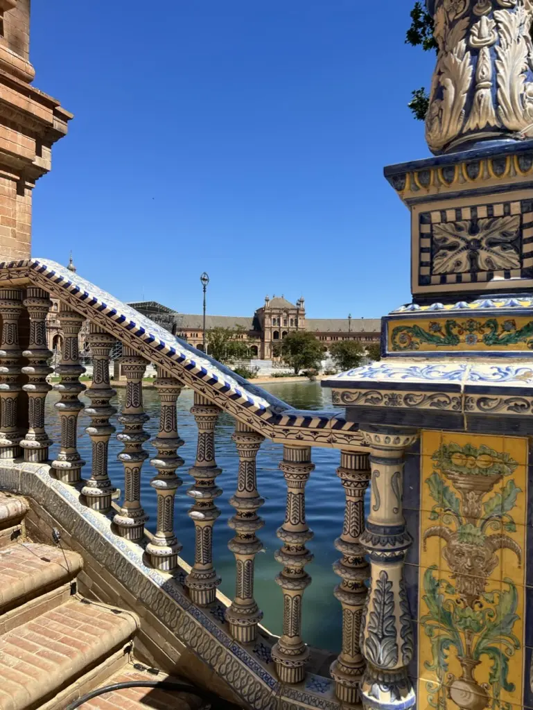 view of water in plaza seville
