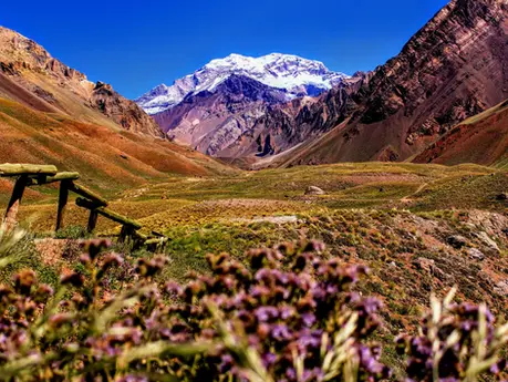 Paisagem das montanhas argentinas