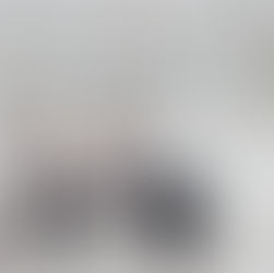 Senior couple sitting calmly in an airport waiting area before their flight