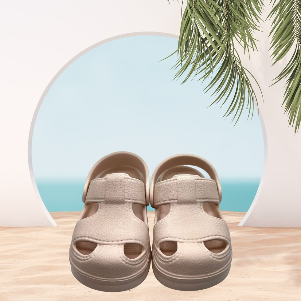 'Bailey' Pink beach sandals