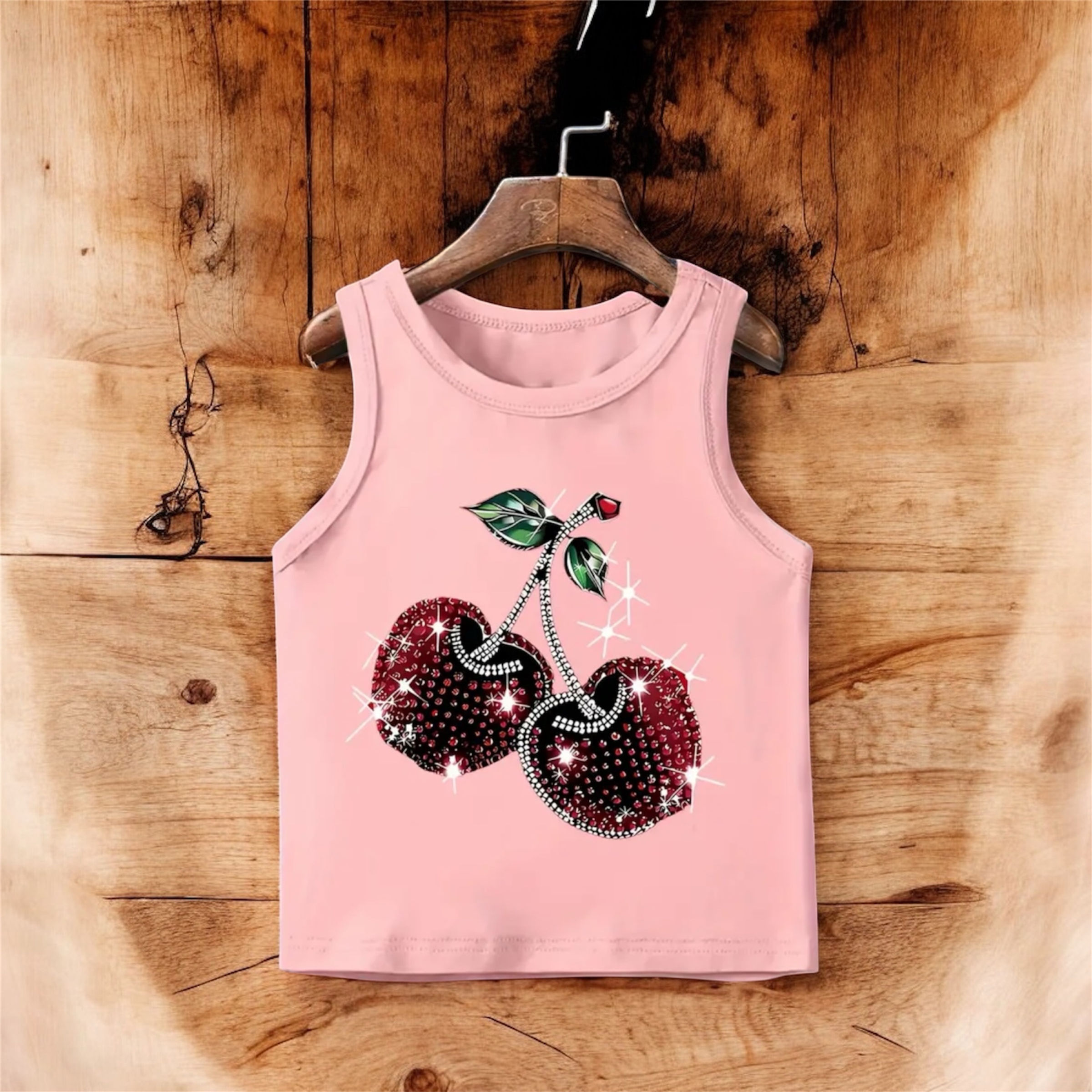 “cherry” vest pink