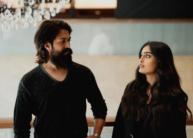 Niharika NM with KGF Yash