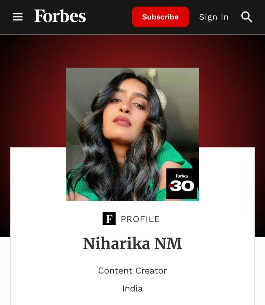 Niharika Nm forbes