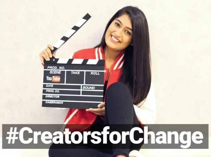 Niharika Nm with youtube
