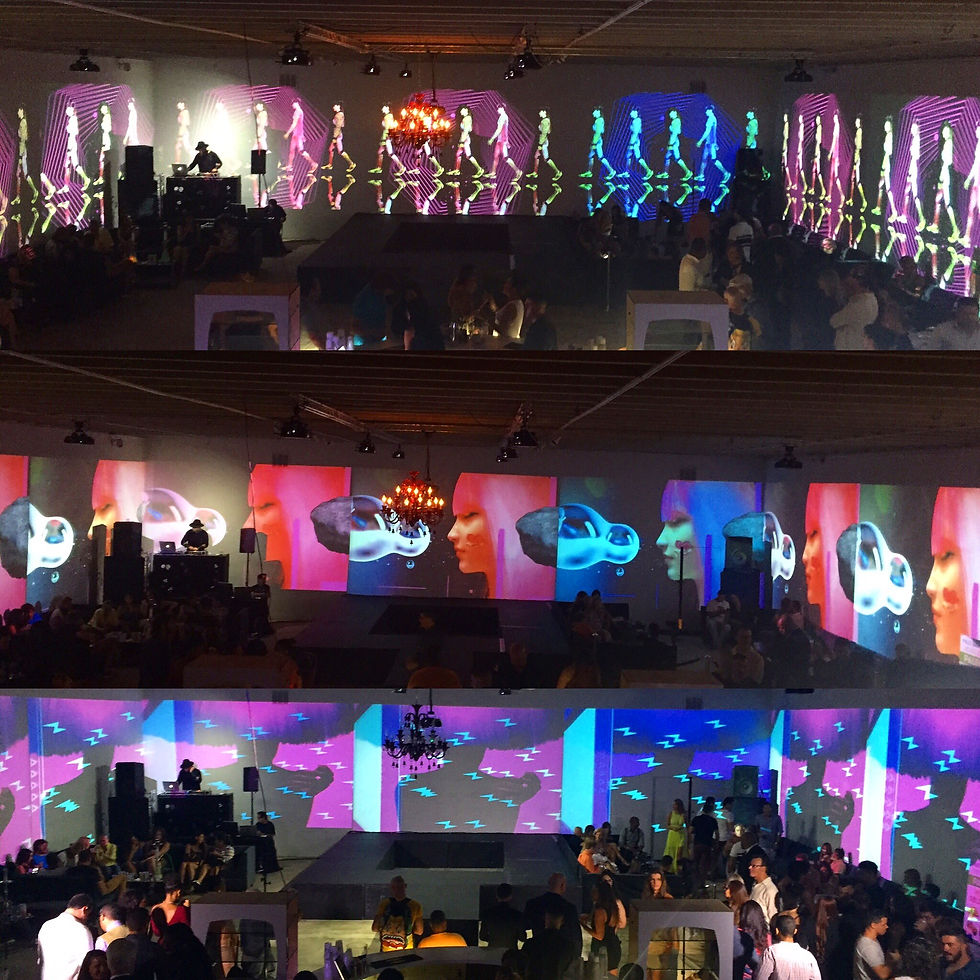 Fashion Runway Show - Live VJ