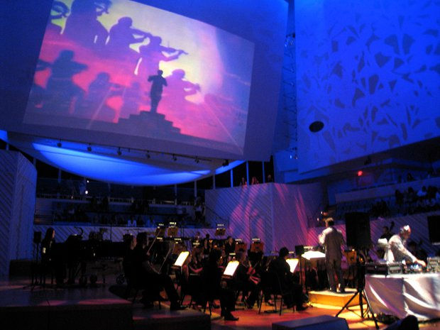 Miami New World Symphony VJ Psyberpixie