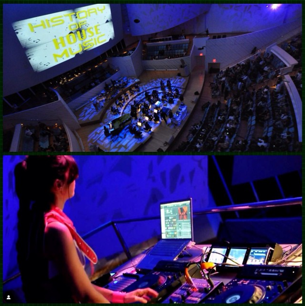 Miami New World Symphony VJ Psyberpixie