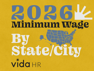 2026 Minimum Wage by City and State