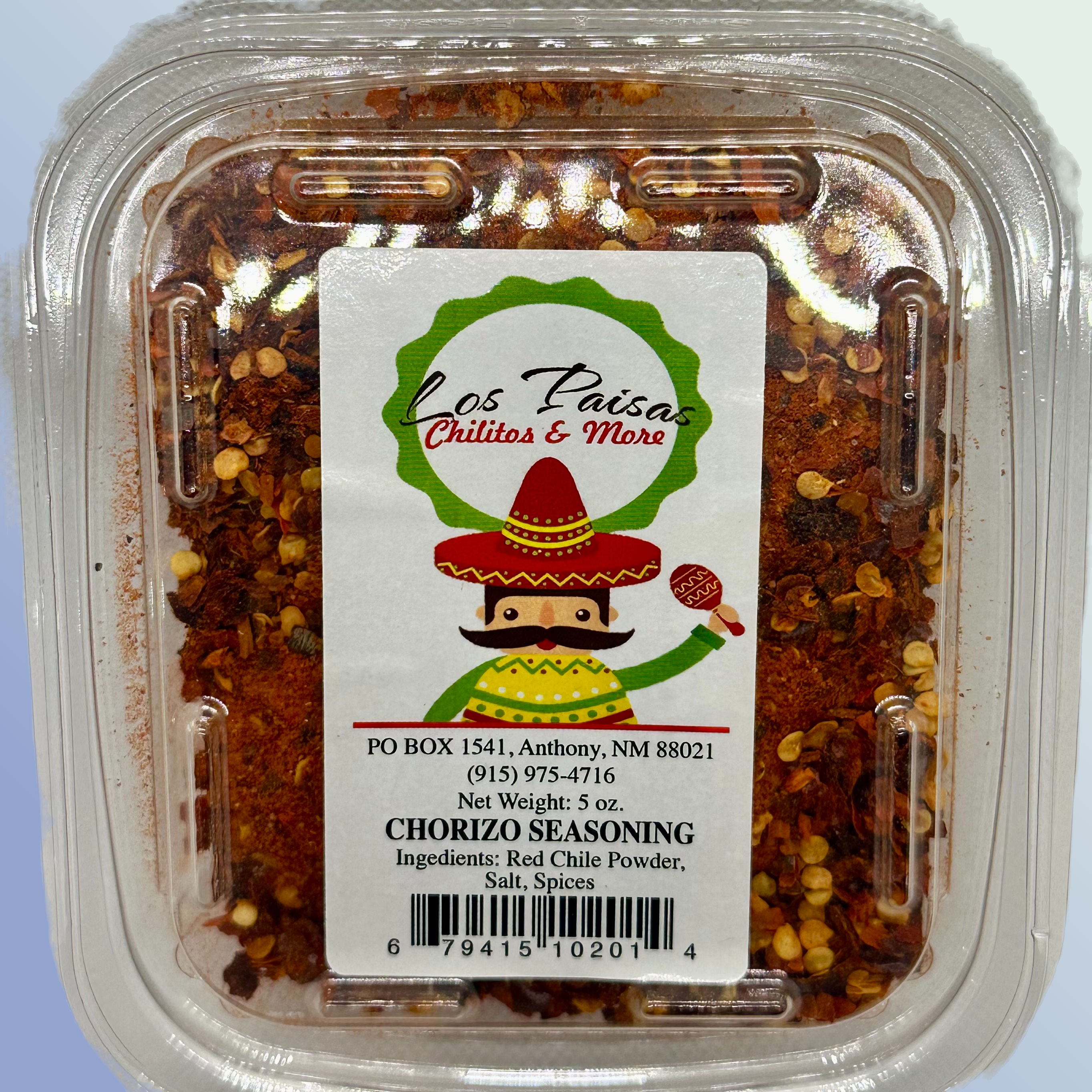 CHORIZO SEASONING 5oz